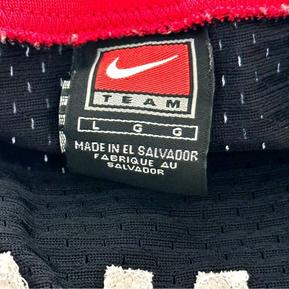 Nike NBA Miami Heat Basketball Jersey Eddie Jones # 6 Black Red Mens Size Large - Picture 11 of 12